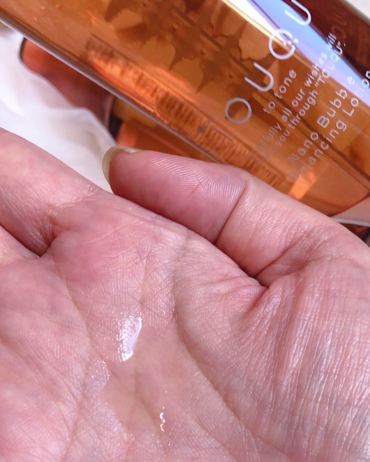 TOUQU to tone ナノバブル モイスチュアローション/TOUQU to tone/化粧水を使ったクチコミ（2枚目）