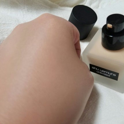 (旧)アンリミテッド ラスティング フルイド/shu uemura/リキッドファンデーションを使ったクチコミ(4枚目)