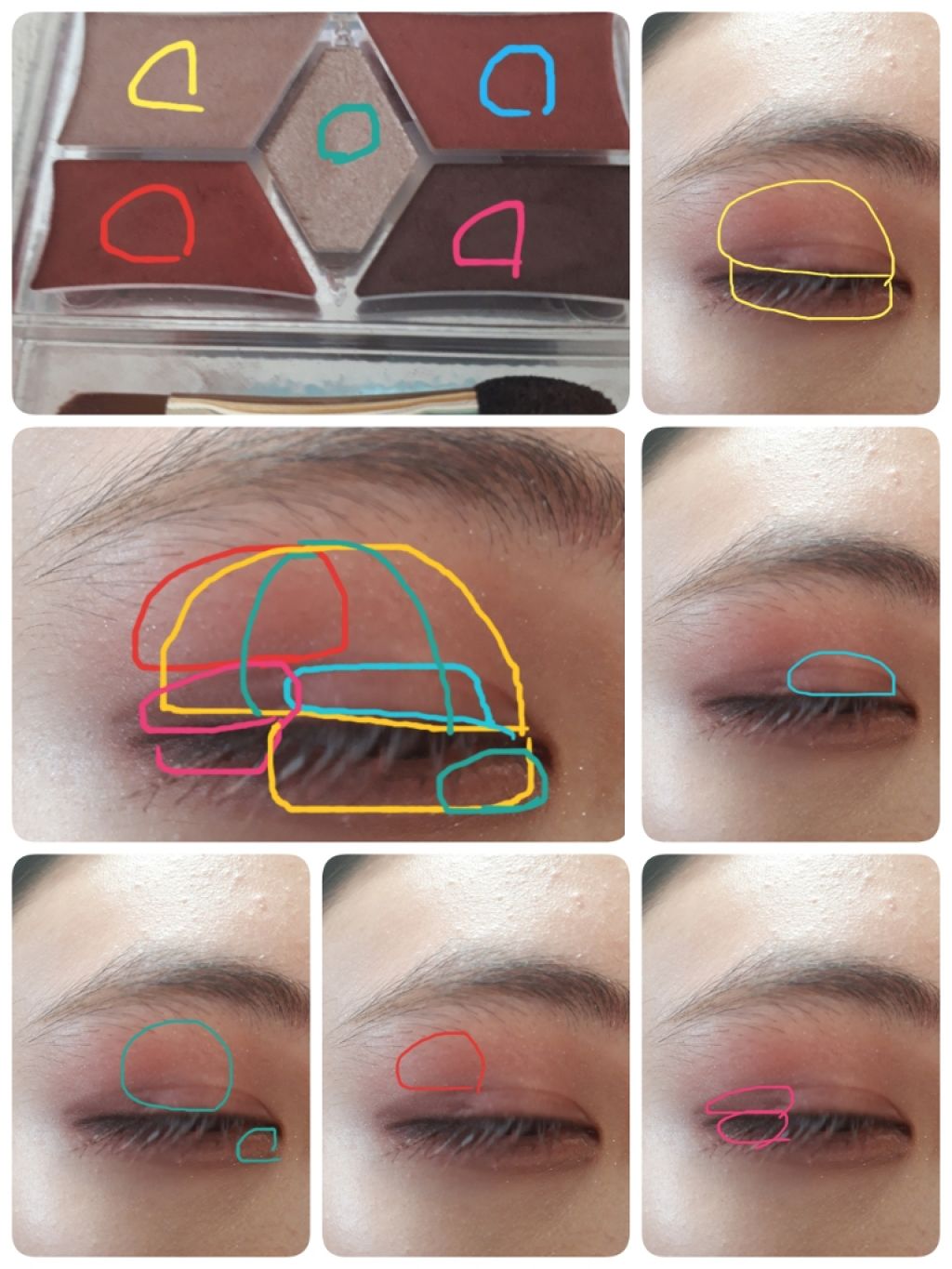 【旧品】パーフェクトスタイリストアイズ/キャンメイク/アイシャドウパレットを使ったクチコミ(3枚目)