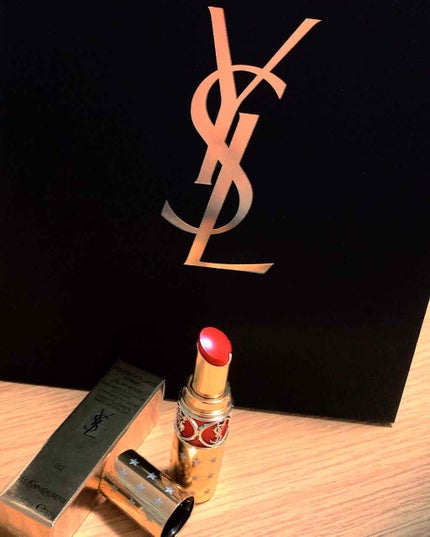 ルージュ ヴォリュプテ シャイン/YVES SAINT LAURENT BEAUTE/口紅を使ったクチコミ(1枚目)