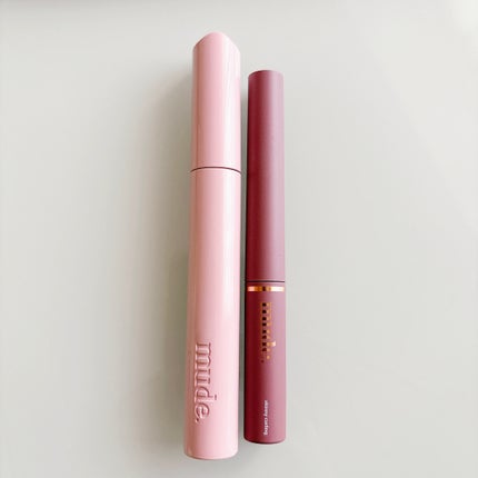 インスパイアスキニーカーリングマスカラ 01 ブラック/mude/マスカラを使ったクチコミ(1枚目)