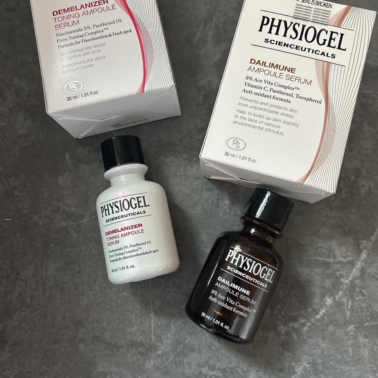 ディメラナイザートーニングアンプル/PHYSIOGEL/美容液を使ったクチコミ（1枚目）