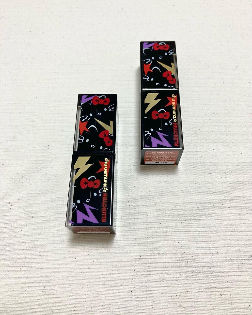 ルージュ アンリミテッド ディスコ グリッツ ダズリングヌード/shu uemura/口紅を使ったクチコミ（1枚目）