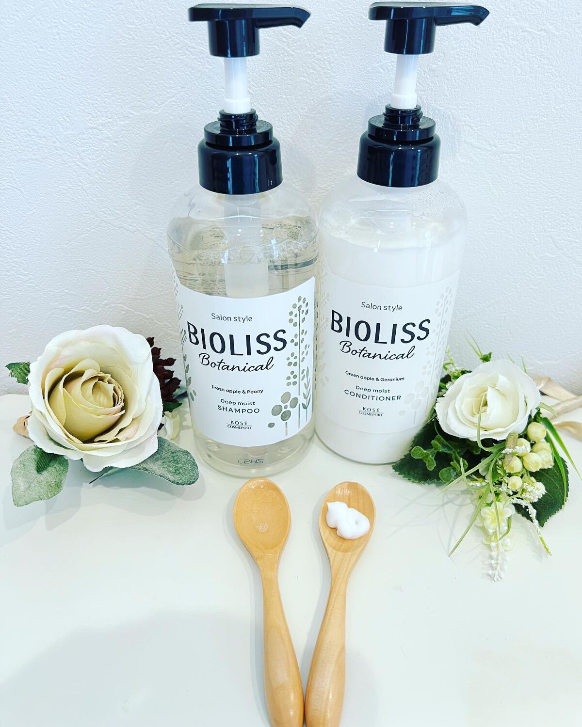 SSビオリス ボタニカル シャンプー/コンディショナー(ディープモイスト)/SSビオリス/市販シャンプーを使ったクチコミ(4枚目)