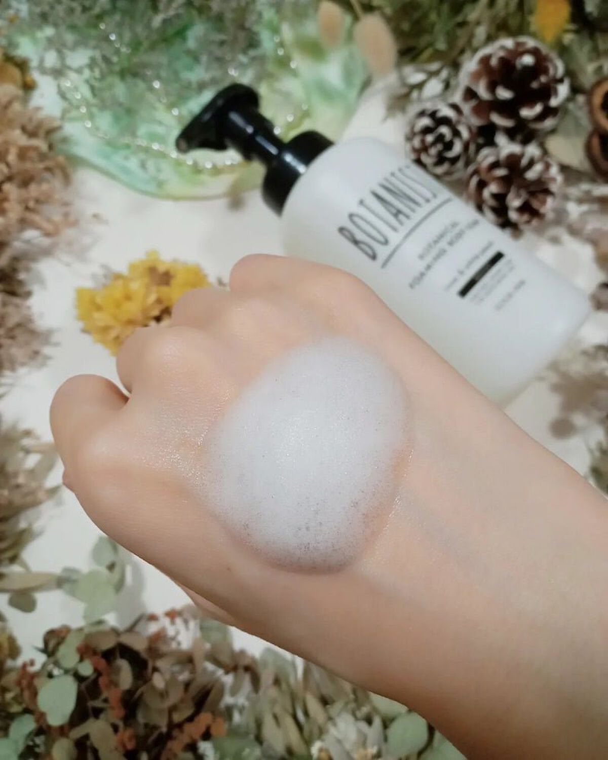 ボタニカルフォーミング ボディーソープ（モイスト） 本体 450ml/BOTANIST/ボディソープを使ったクチコミ（3枚目）