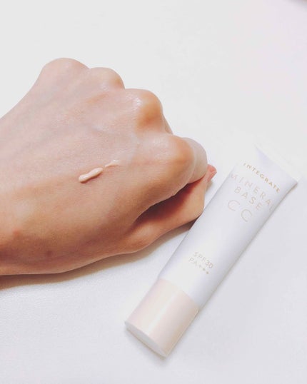 ミネラルベース CC/インテグレート/CCクリームを使ったクチコミ(2枚目)