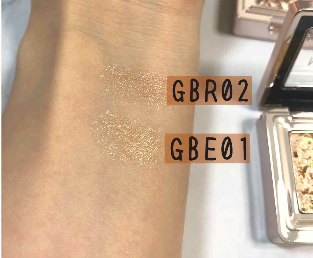 グリッタープリズム シャドウ/MISSHA/グリッターを使ったクチコミ(2枚目)