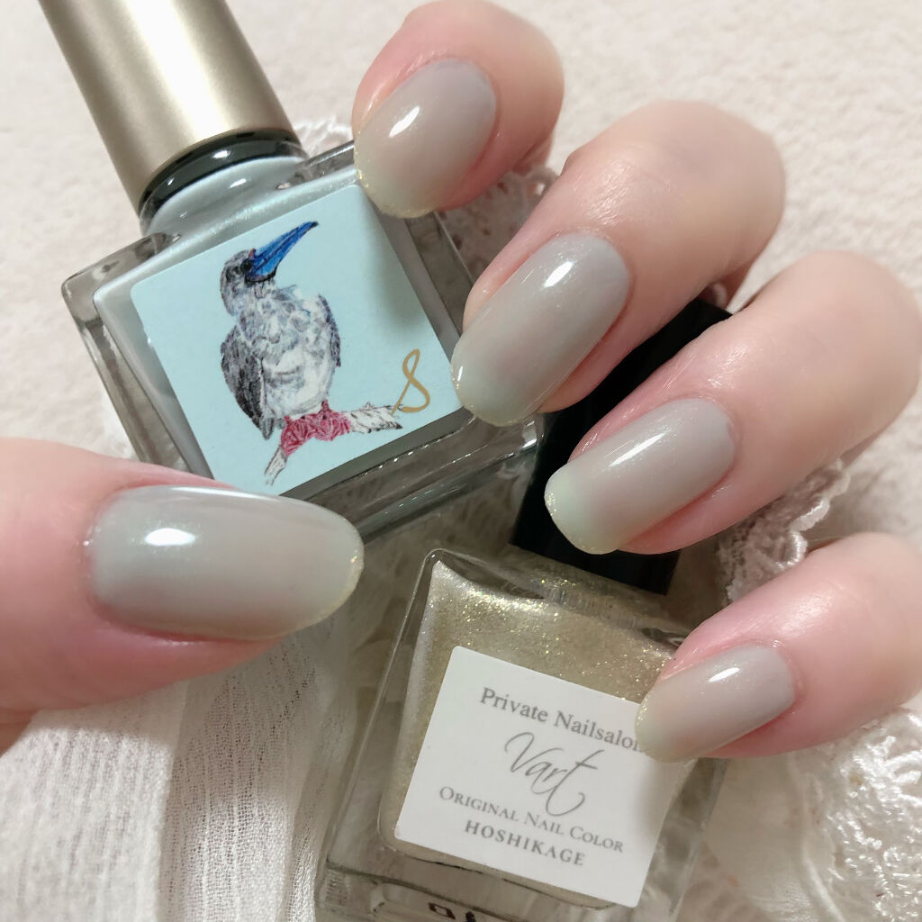 グロッシーコート/スキューズミー/オールインワンネイルを使ったクチコミ（2枚目）