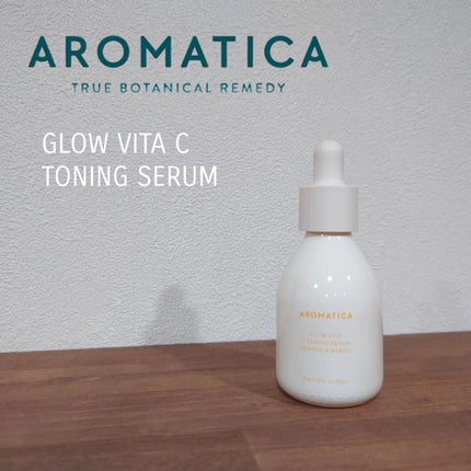 グロービタCトーニングセラム/AROMATICA/美容液を使ったクチコミ(1枚目)