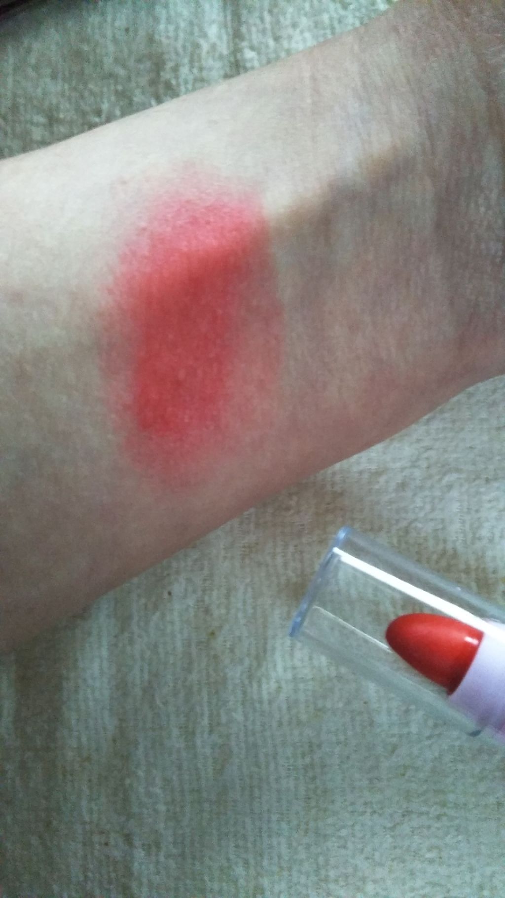 ダイソー×IT GIRL マットクレヨンリップ/DAISO/口紅を使ったクチコミ（3枚目）