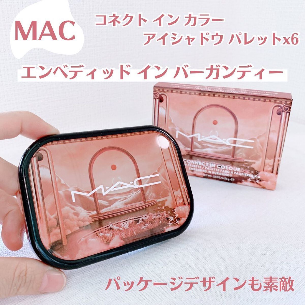 コネクト イン カラー アイシャドウ パレット × 6/M・A・C/アイシャドウパレットを使ったクチコミ(1枚目)