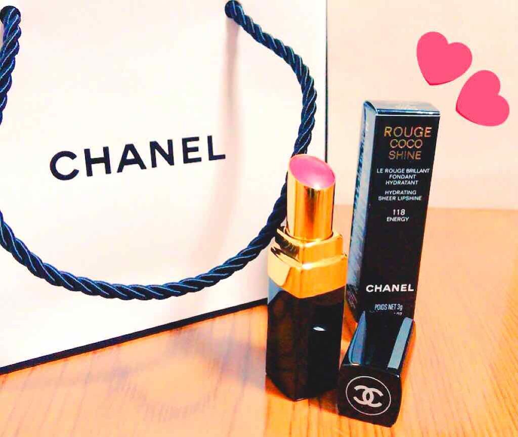 ルージュ ココ シャイン/CHANEL/口紅を使ったクチコミ（1枚目）