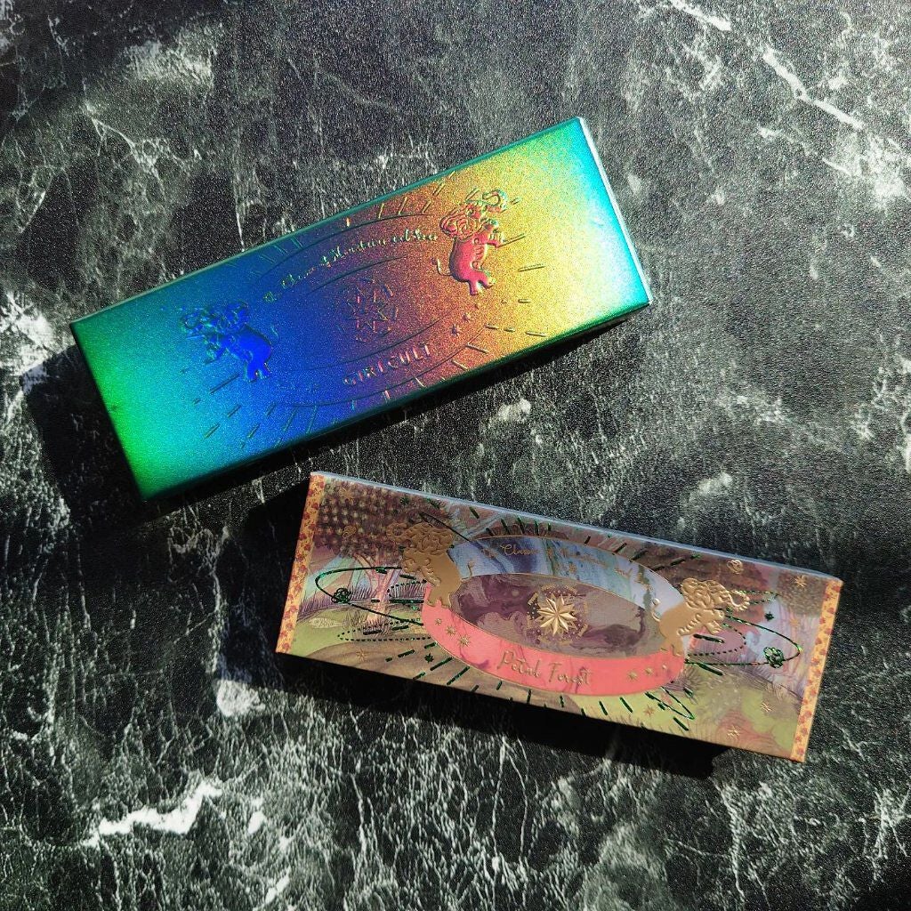 山海シリーズ 4色アイシャドウパレット/GirlCult/アイシャドウパレットを使ったクチコミ(2枚目)