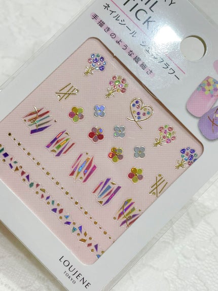 ネイルシール/セリア/ネイルシールを使ったクチコミ(3枚目)