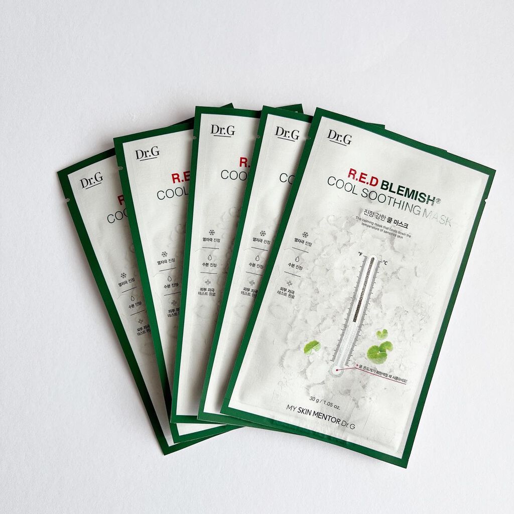 レッドブレミッシュ クールスージングマスク/Dr.G/シートマスク・パックを使ったクチコミ(3枚目)