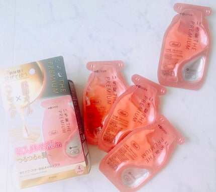 いち髪 THE PREMIUM Wケアブースター美容オイルマスク/いち髪/ヘアマスク・ヘアパックを使ったクチコミ(1枚目)