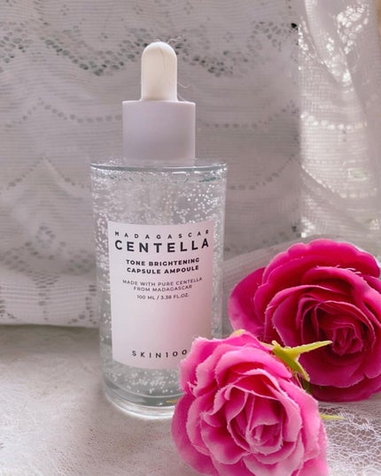 トーンブライトニング カプセルアンプル/SKIN1004/美容液を使ったクチコミ(1枚目)