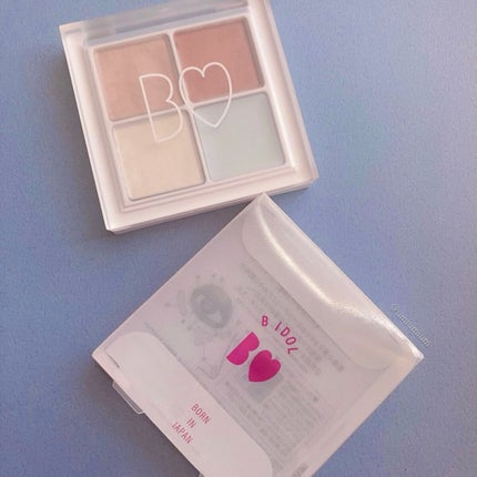 THE アイパレR/b idol/アイシャドウパレットを使ったクチコミ(7枚目)