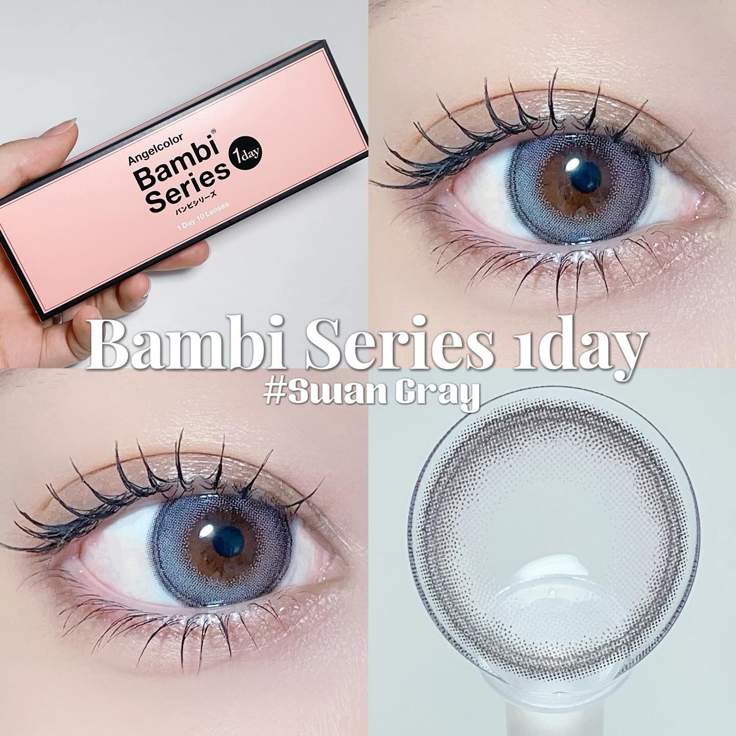 Angelcolor Bambi Series 1day /AngelColor/ワンデー（１DAY）カラコンを使ったクチコミ（1枚目）