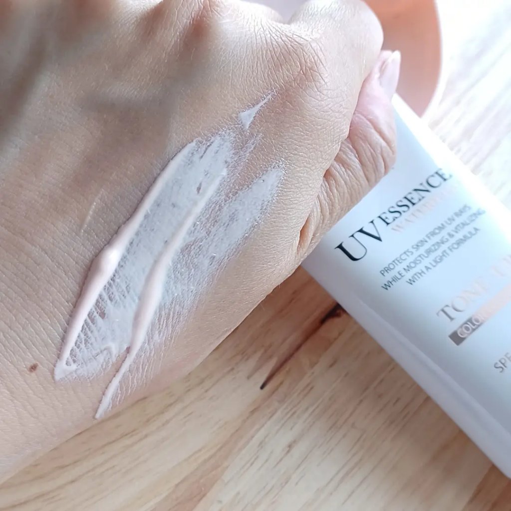 ウォータフルトーンアップサンクリーム/ダルバ/日焼け止めクリームを使ったクチコミ（3枚目）