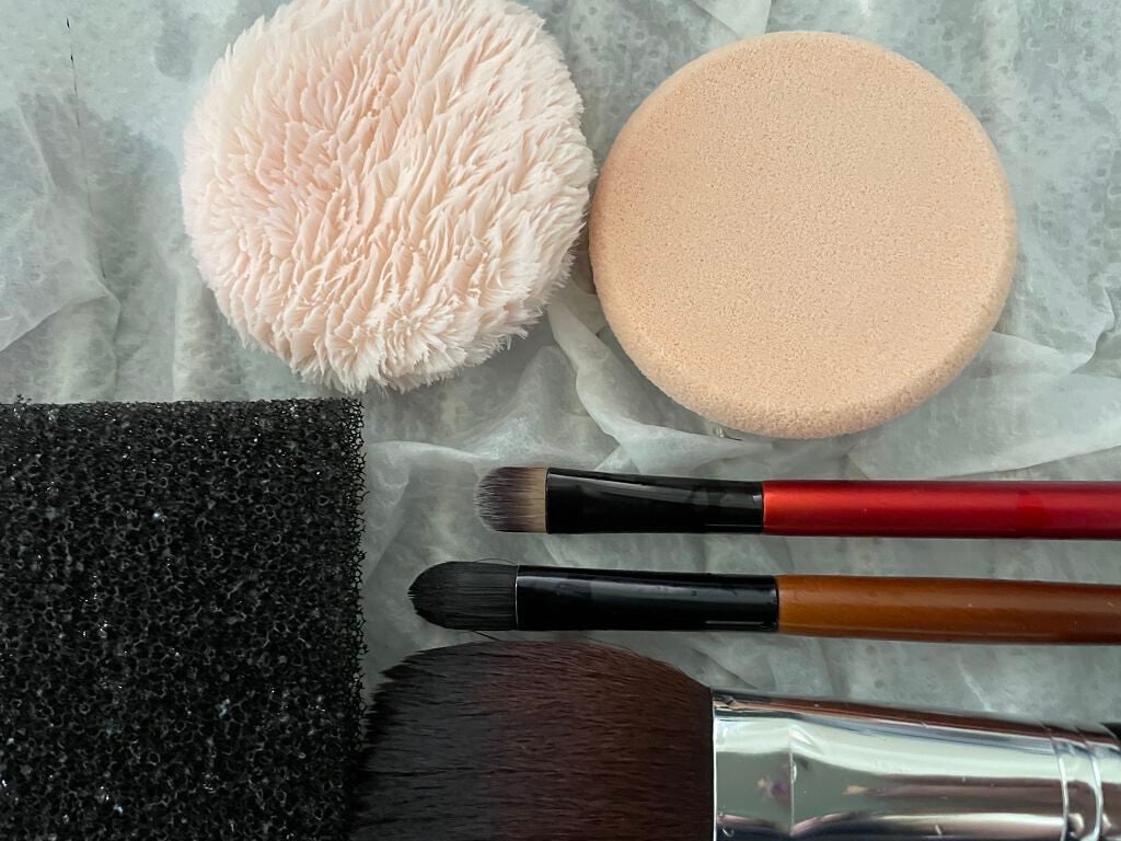 パフ・スポンジ専用洗剤/DAISO/その他化粧小物を使ったクチコミ(2枚目)