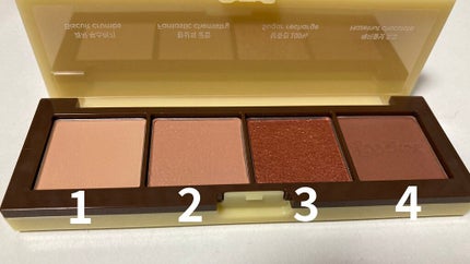 ローカー プレイカラーアイズミニ/ETUDE/アイシャドウパレットを使ったクチコミ(4枚目)