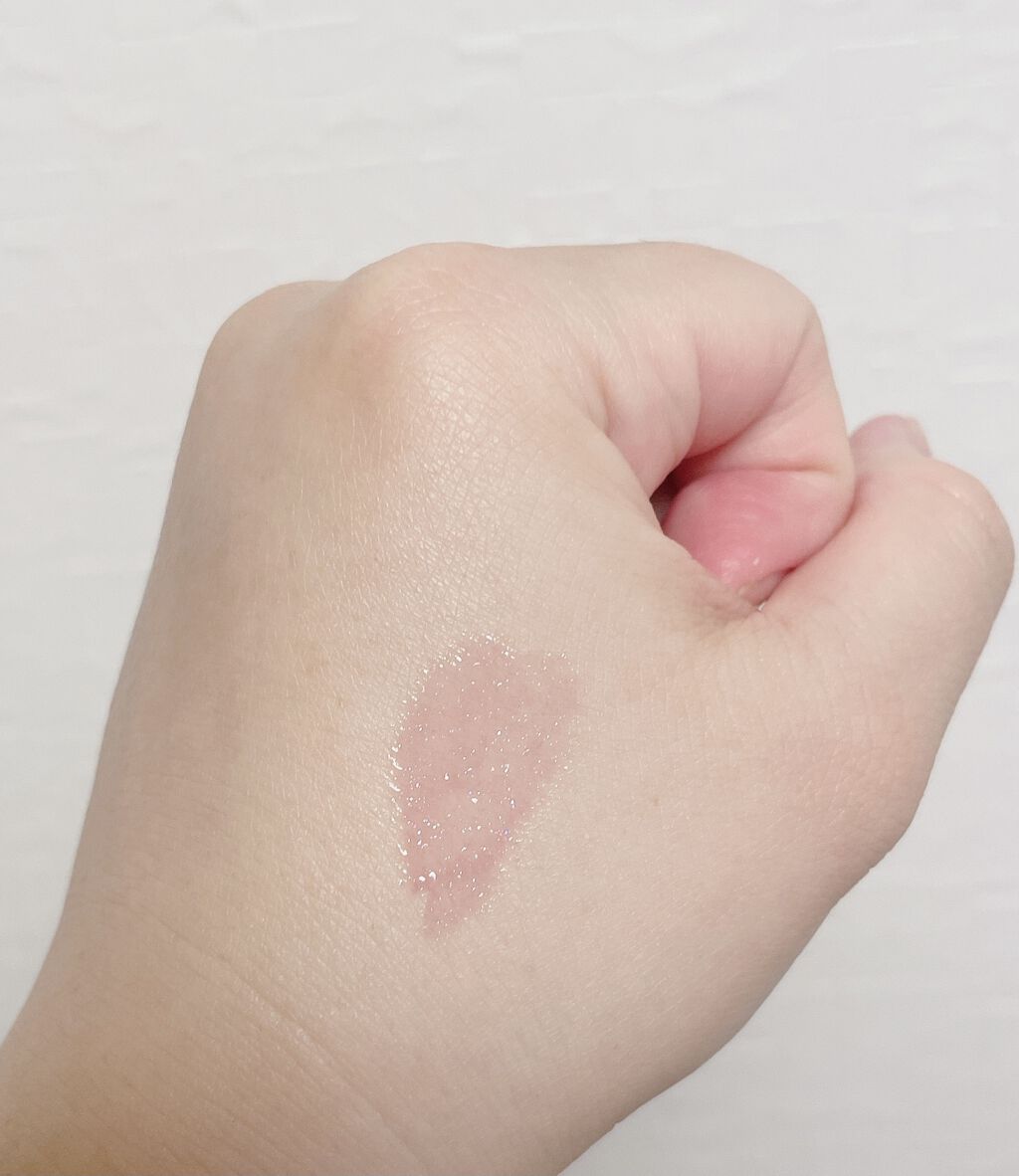 オーマイグロス 015 トワイライトパープル/リンメル ロンドン/リップグロスを使ったクチコミ（3枚目）