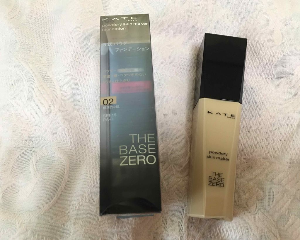 パウダリースキンメイカー/KATE/リキッドファンデーションを使ったクチコミ（2枚目）