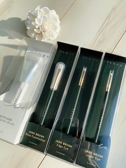 okhee 白玉ファンデーションブラシ/SOOA DOR/メイクブラシを使ったクチコミ(6枚目)