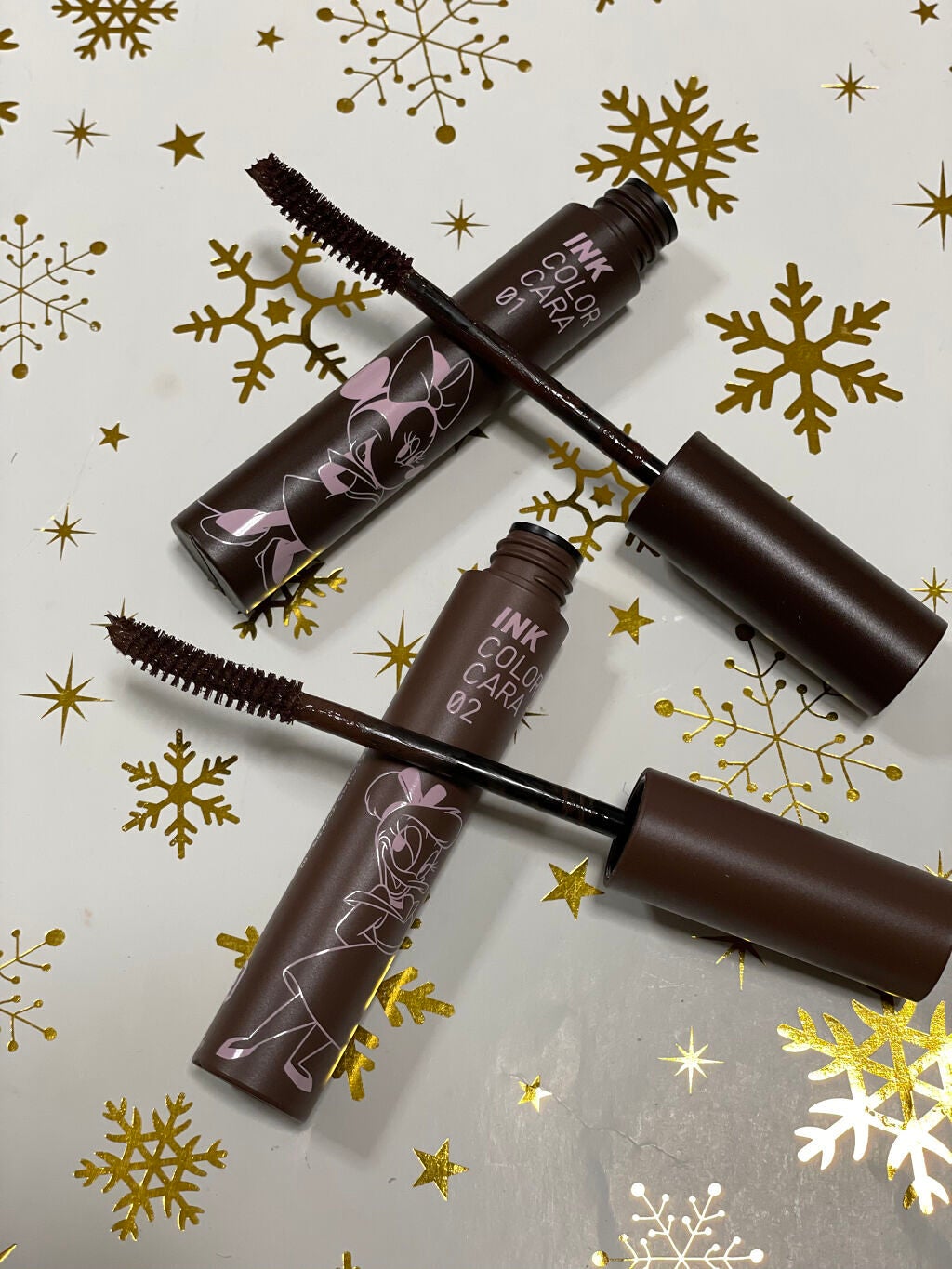 インク カラー カラ(AD)/PERIPERA/マスカラを使ったクチコミ(5枚目)