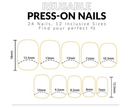 ネイルチップ/SHEIN/ネイルチップ・パーツを使ったクチコミ(6枚目)