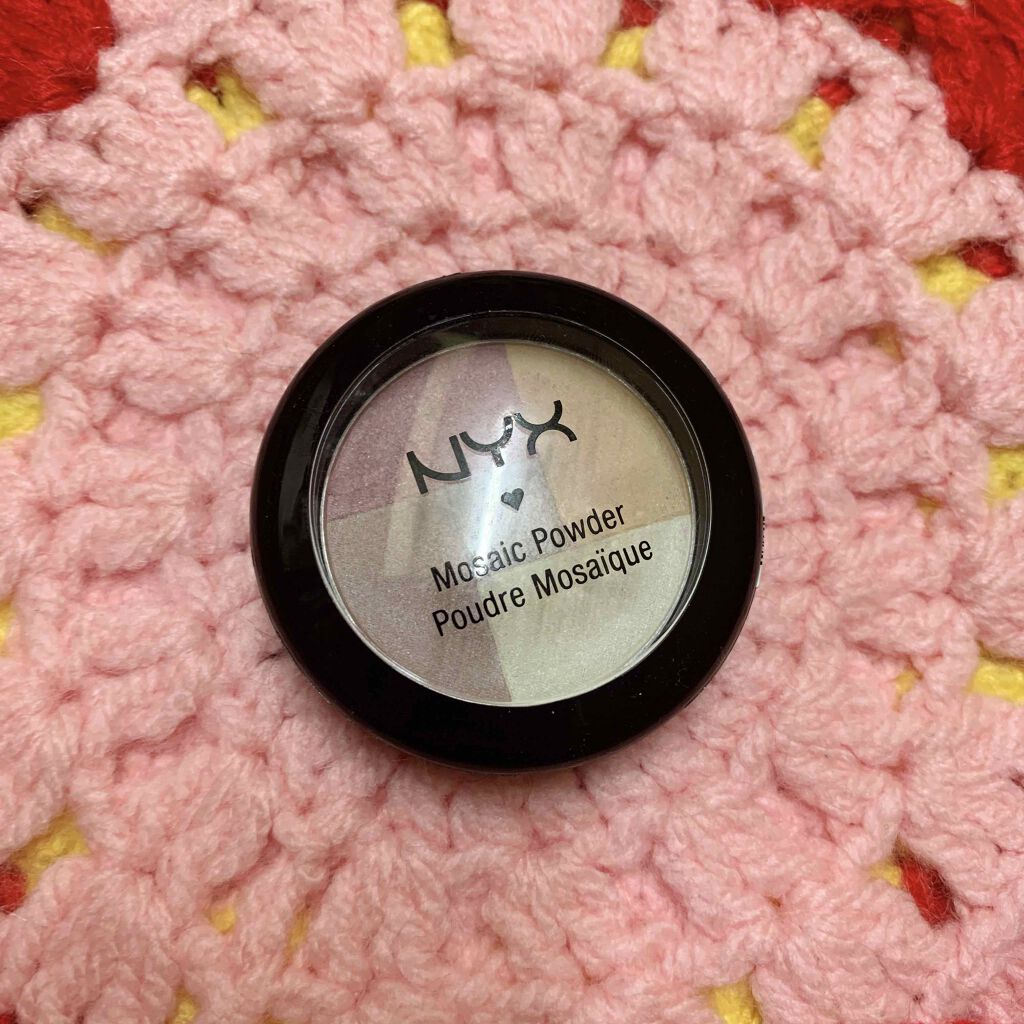 デュオクロマティック イルミネイティング パウダー/NYX Professional Makeup/パウダーハイライトを使ったクチコミ（2枚目）