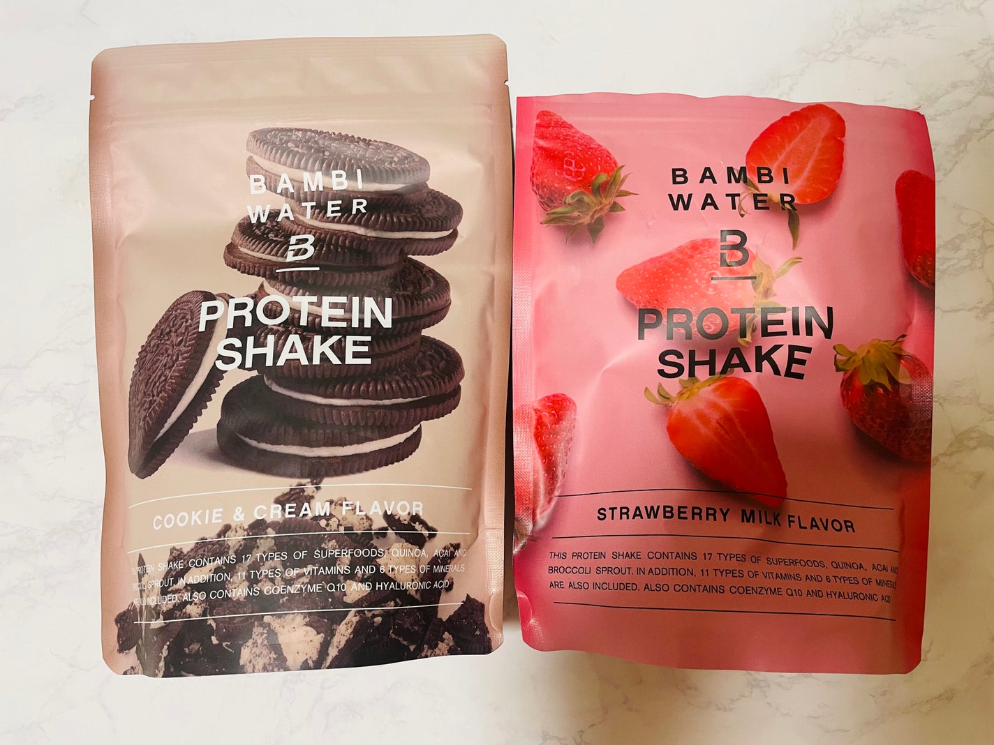 プロテインシェイク バナナ/BAMBI WATER/ソイプロテインを使ったクチコミ(1枚目)