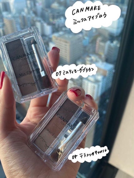 ミックスアイブロウ/キャンメイク/パウダーアイブロウを使ったクチコミ(2枚目)