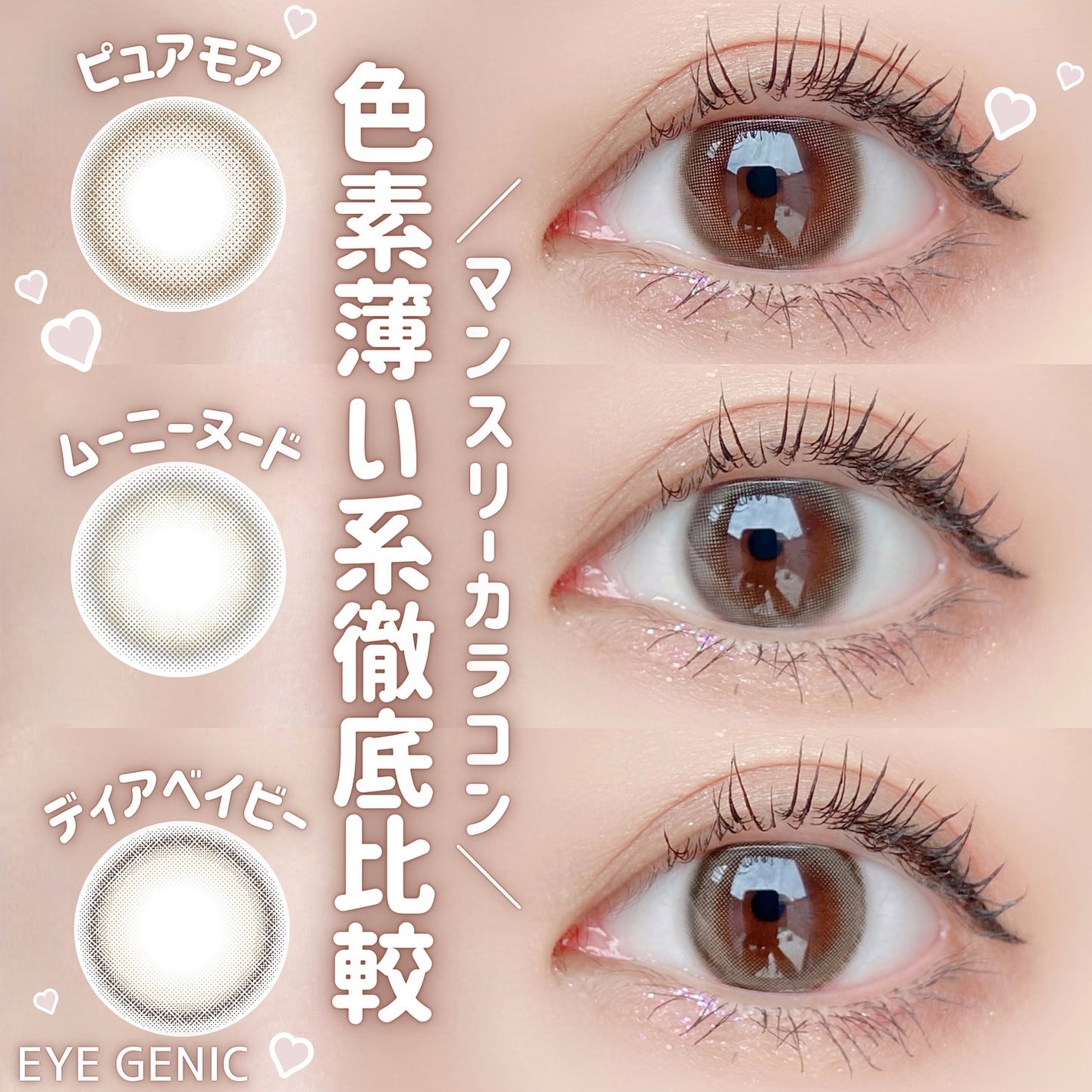 アイジェニック/アイジェニック/カラーコンタクトレンズを使ったクチコミ(1枚目)