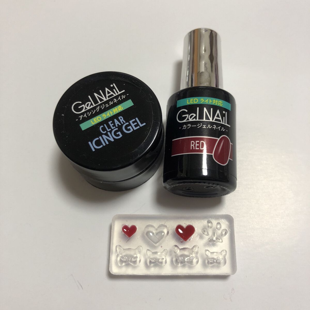 #バレンタインネイルのネイルデザイン