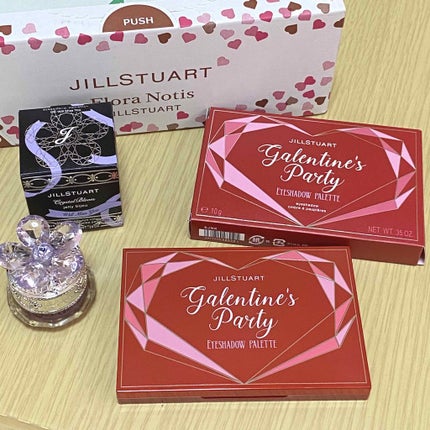 ギャレンタインズパーティー アイシャドウパレット/JILL STUART/アイシャドウパレットを使ったクチコミ(1枚目)