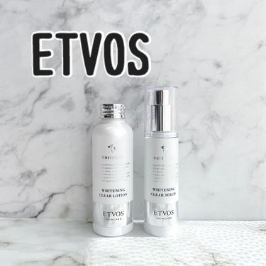 ETVOSのプロモーションに参加中です♪
⁡
2月7日新発売の
『ETVOS』
【薬用ホワイトニングクリアローション】
（120ml・税込¥4,950-）
【薬用ホワイトニングクリアセラムW】
（50m