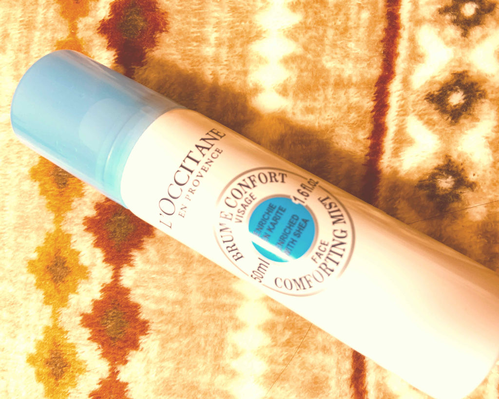 L'OCCITANE シア フェイスミストのクチコミ「︎︎◌L'OCCITANE フェースミスト

産後＋冬になり乾燥が酷く
化粧のりもかなり悪くな.....」（1枚目）