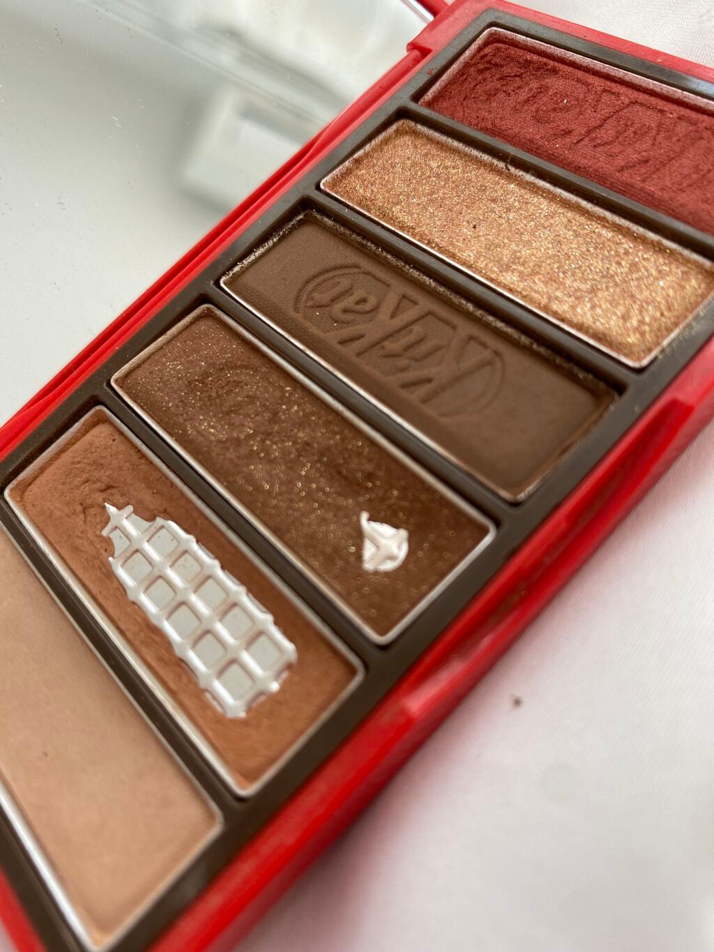 プレイカラーアイズ ミニ #キットカットオリジナル/ETUDE/アイシャドウパレットを使ったクチコミ(2枚目)