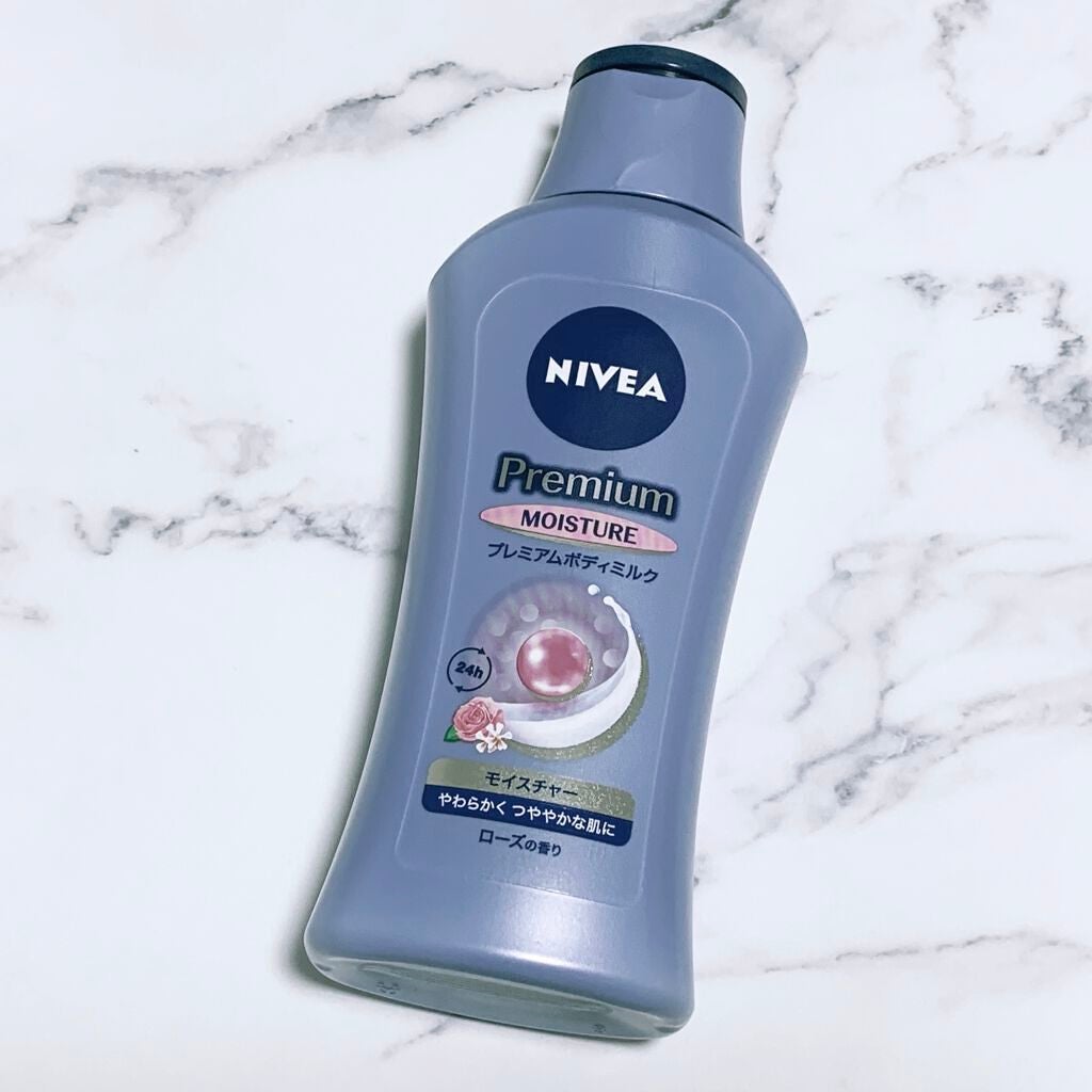 ニベア プレミアムボディミルク モイスチャー/ニベア/ボディミルクを使ったクチコミ(1枚目)