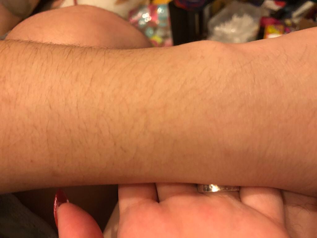 バスタイム除毛クリーム 敏感肌用/Veet/除毛クリームを使ったクチコミ(2枚目)