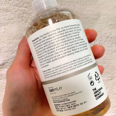 Glycolic Acid 7% Toning  Solution/The Ordinary/ブースター・導入液を使ったクチコミ（3枚目）