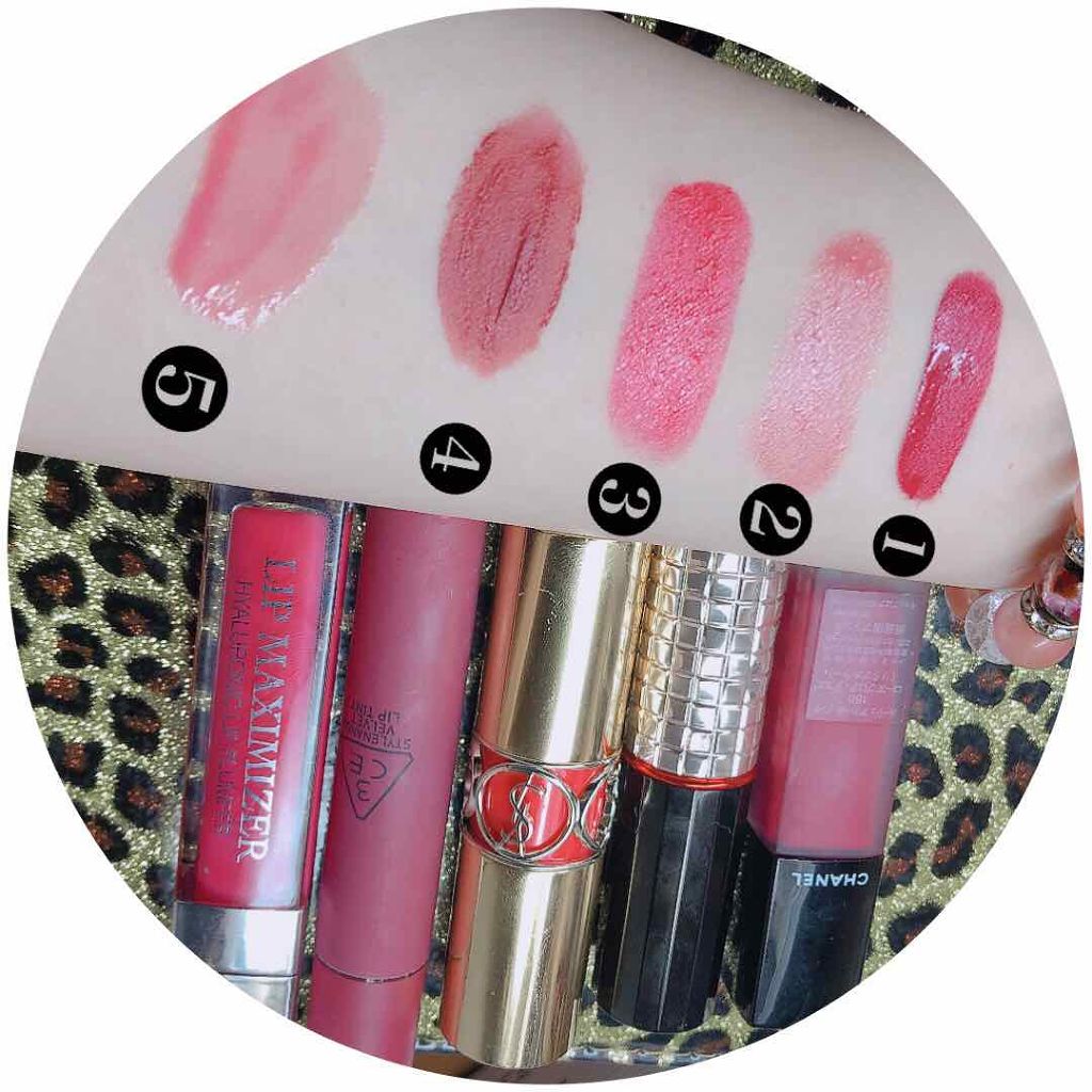 ルージュ ヴォリュプテ シャイン/YVES SAINT LAURENT BEAUTE/口紅を使ったクチコミ（1枚目）