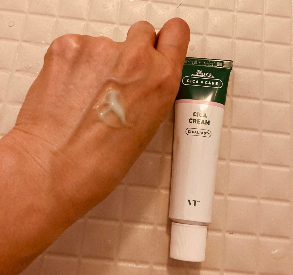 CICA クリーム/VT/フェイスクリームを使ったクチコミ(3枚目)