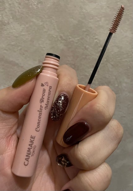 コンシーラーブロウマスカラ/キャンメイク/その他アイブロウを使ったクチコミ(2枚目)