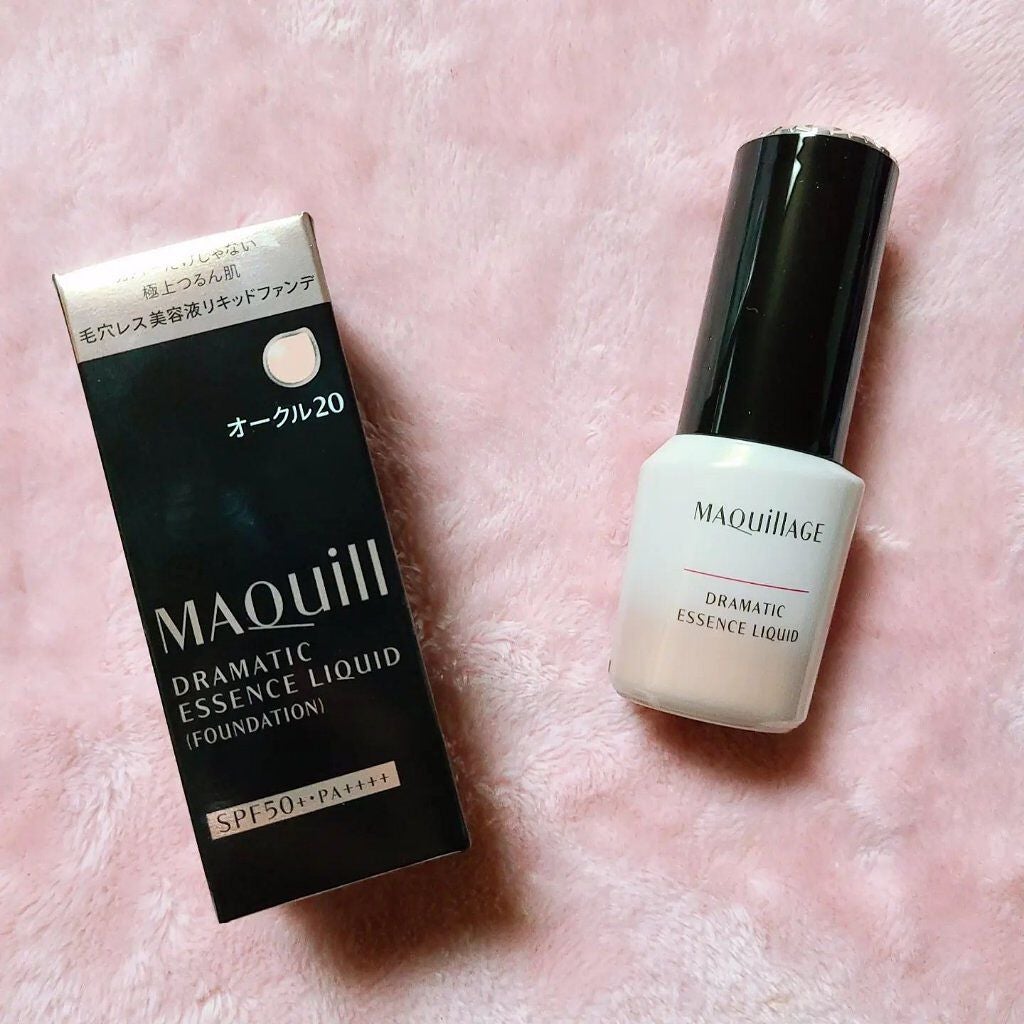 ドラマティックエッセンスリキッド/マキアージュ/リキッドファンデーションを使ったクチコミ(3枚目)