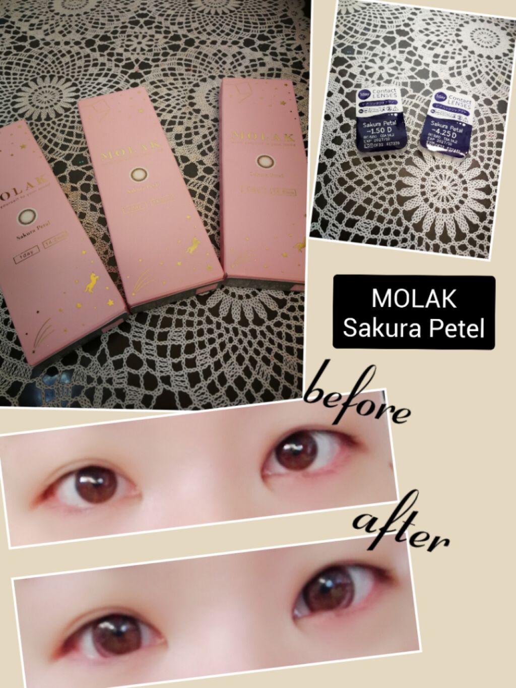 MOLAK 1day/MOLAK/ワンデー(1DAY)カラコンを使ったクチコミ(1枚目)