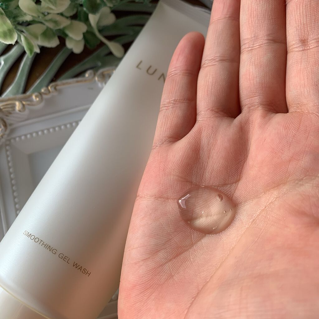 スムージングジェルウォッシュ/LUNASOL/その他洗顔料を使ったクチコミ（2枚目）