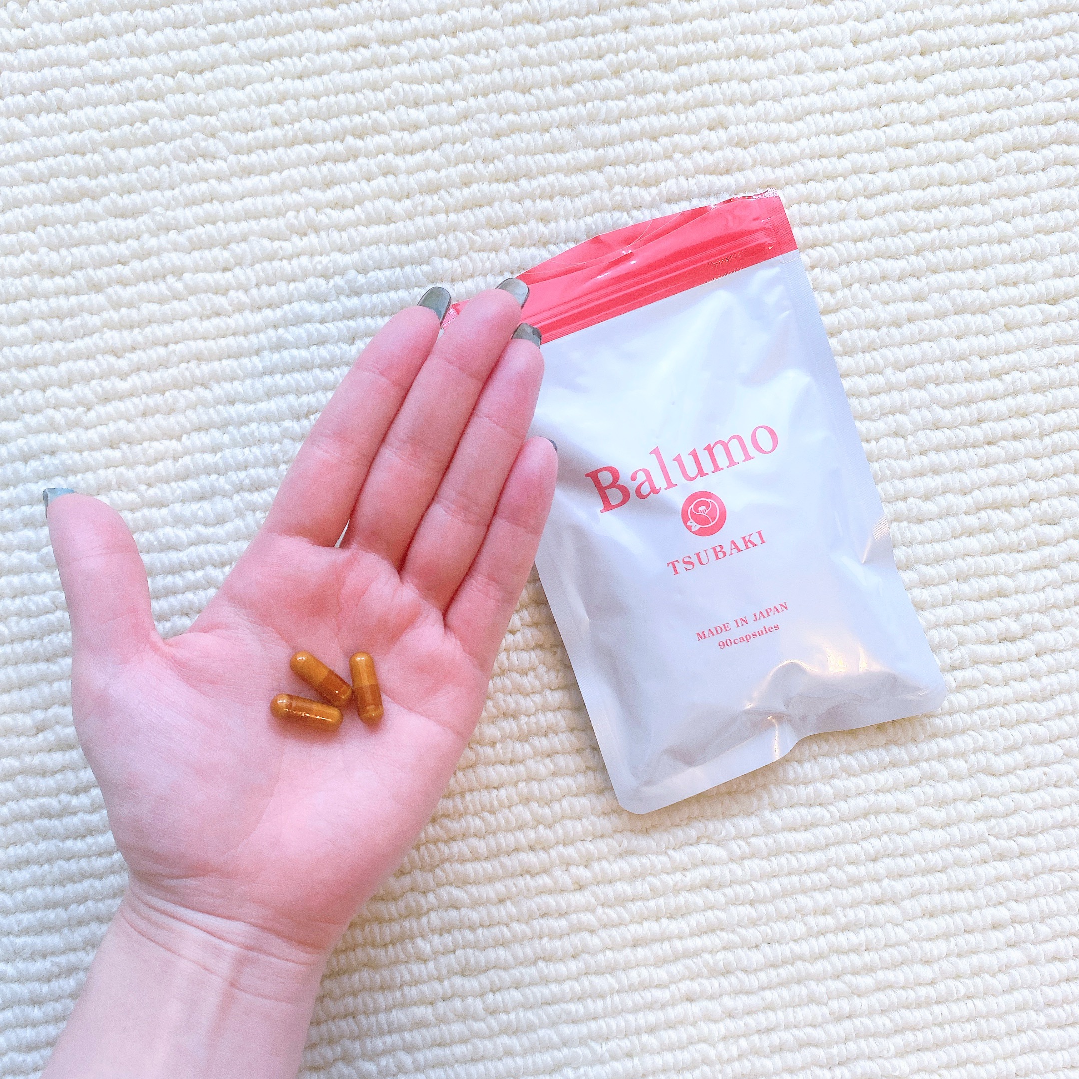 BalumoTSUBAKI/AGAクリニック/美容サプリメントを使ったクチコミ（3枚目）